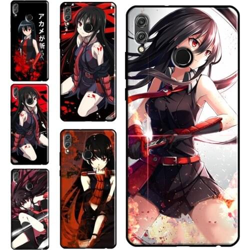 Anime Akame Ga Kill Case For Huawei Honor 8X 9X 10X 10 Lite 10i 8A 9A 7S 8S 9S 7C 7A 20 4C 6C Pro Phone Cover