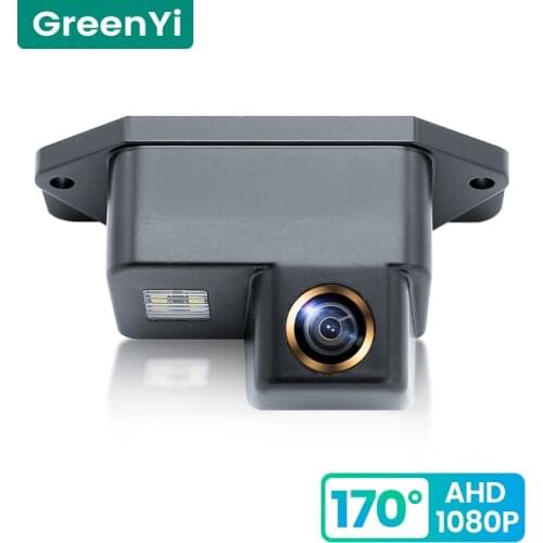 GreenYi 170° HD 1080P Car Rear View Camera for Mitsubishi Lancer EX 2008-2015 Night Vision Reverse Reversing 4 Pin Vehicle AHD