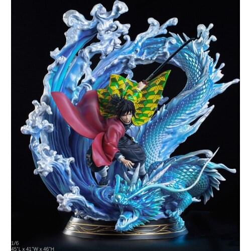 Presale Demon Slayers Blade Magic Cube Water Pillar Tomioka Yoshiyuki GK Limited Statue Figure