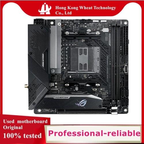 MINI-ITX ITX For ASUS ROG STRIX B550-I GAMING Motherboard Socket AM4 M.2 nvme ssd B550 Used Original Desktop Mainboard