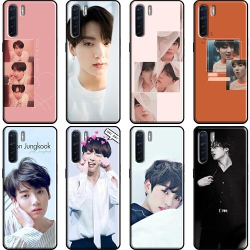 Jeon Jungkook Soft For OPPO A52 A72 A83 A91 A5 A9 A53 A31 2020 F5 F7 Reno 4 Pro 2Z A5S A1K A15 Case
