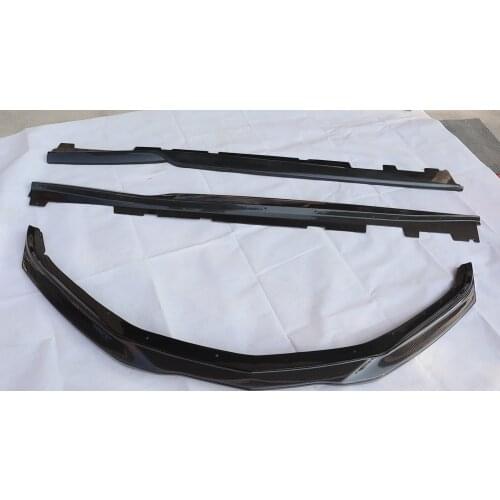 Carbon fiber front lip for CAMARO 6th Generation side skirts, rear diffuser, 2017-2019 up