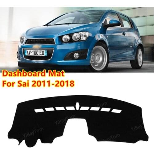 For Chevrolet Sonic AVEO Holden Barina 2011-2018 Anti-Slip Mat Sunshade Dashmat Protect Carpet Dashboard Cover Pad Accessories