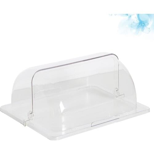 1Pc Dessert Showcase Cake Dust Cover Dessert Case Pastry Showcase Dessert Sample Case Cake Case Transparent