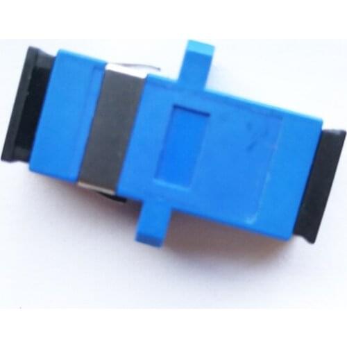 100/200/500PCS SC/APC Optical Fiber Coupler SC Single-mode Fiber Optic Adapter SC Fiber Flange SC Connector