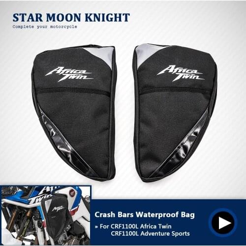 For Honda CRF1100L Africa Twin CRF1100L Adventure Sports Motorcycle Frame Crash Bars Waterproof Bag Tool Placement Travel bag