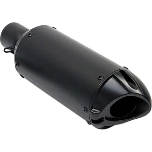 1 Set 51mm Motorcycle Stainless Steel Modified Exhaust Pipe for Moto Dirt Bike Scooter Exhaust SC Pipe Muffler Escape Universal