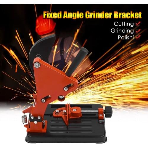 100-125 Angle Grinder Stand Grinder Holder Cutter Support Bracket for Angle Mill Woodworking Tool DIY Power Tools Accessories