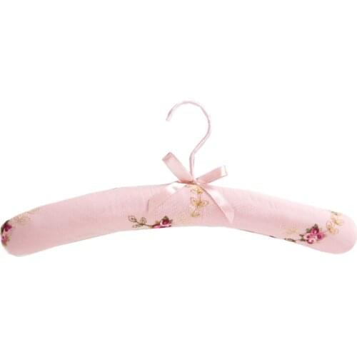 2pcs/lot Lace Embroidery Hanger Shopping Mall Display Hangers Wedding non-slip Hanger Clothes store Hanger