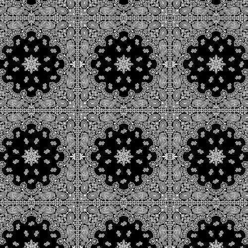 2021 European and American brand square cashew twill direct-jet through-bottom advanced custom printed fabric