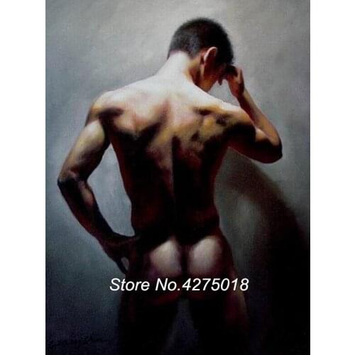 New 5d diy diamond Painting Gay man picture mosaic rhinestone embroidery full square round drill cross-stitch Nordic YG724