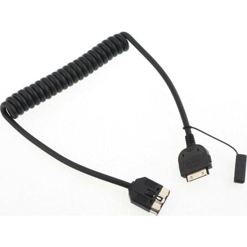 Audio Interface AUX Input Adapter Cable For Land Rover Sport Discovery 4 Evoque/Jaguar XF XJ XK Interface Audio Cable