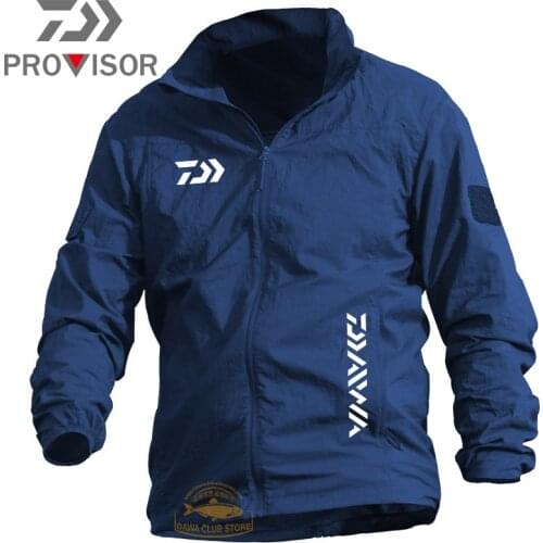 Daiwa Fishing Breathable Fishing Clothing Waterproof Fishing Shirts Long Sleeve Fishing Jacket Quick Drying Fishing Clothes