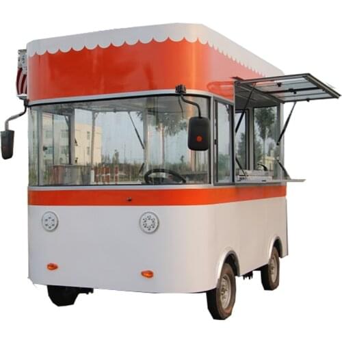 Electric Food Cart Street Covinient Vending Cart Mobile Ice Cream Food Cart