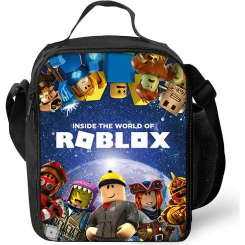 Game Lunch Box Lunch Bag for Women and Children waterproof Portable Insulated Lunch Bag mochila Food Bag Picnic Bag