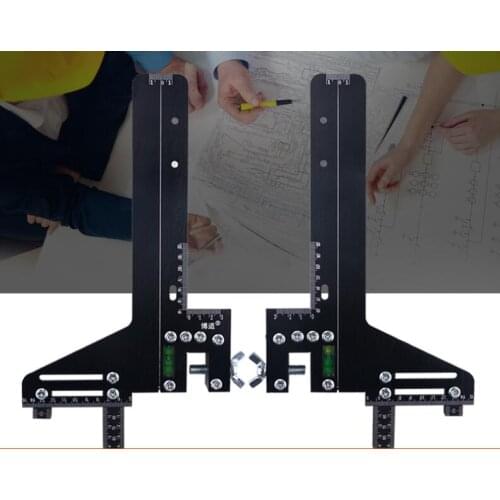 The guide ruler guide rail positioning ruler of the elevator school track ruler is found to track the ruler single line aluminum