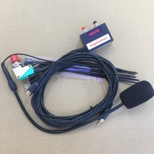Honghuismart Handsfree microphone MIC 8 pins for Kenwood TM471,TM271,TK868G,TK8108,TK768,TK8100 etc car basic radio for car/taxi