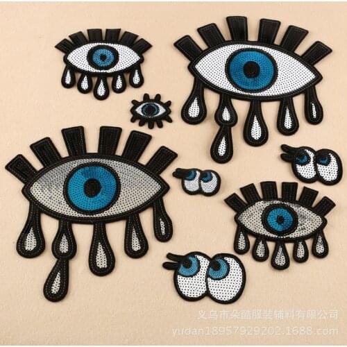 Mirrow handmade applique cystal rhinestones bead brooch embroidered trim tassel lace swan fringe DIY sew patch bridal applique