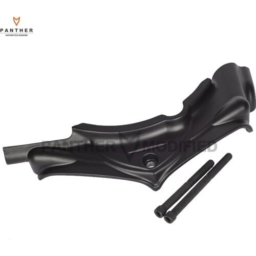 Motorcycle Black Cylinder Base Side Cover Moto Ornamental Moulding case for Harley Road Kings Street Glide 2007-2014 2015 2016