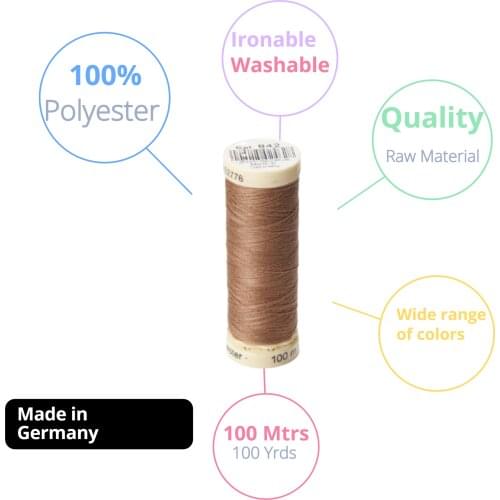 Gutermann Sew-All Polyester Purpose Thread, 100m/110 Yd, 842