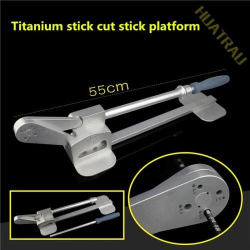 Orthopedic instruments medical spine and lumbar spine titanium rod scissors