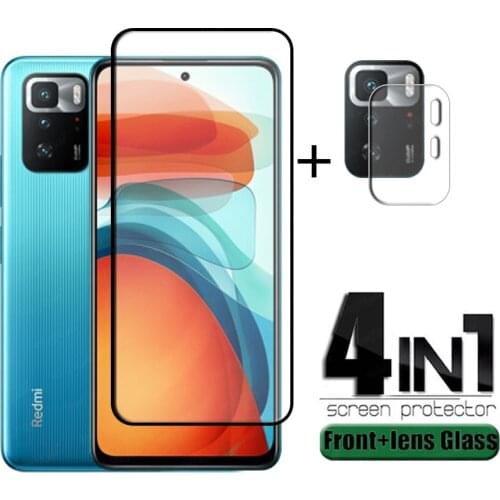 Full Gule Glass For Poco X3 GT Glass For Xiaomi Poco X3 GT Tempered Glass Screen Protector For Poco M3 Pro F3 X3 GT Lens Glass