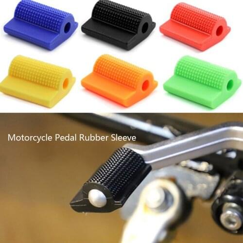 Universal Motorcycle Shift Gear Lever Pedal Rubber Cover Shoe Protector Foot Gel