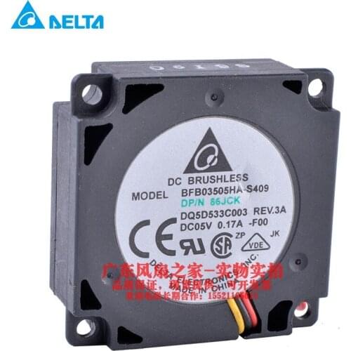 The original Delta Laptop fan BFB03505HA-S409 3512 5V 3.5 CM turbo blower Centrifugal fan Notebook cooling fan