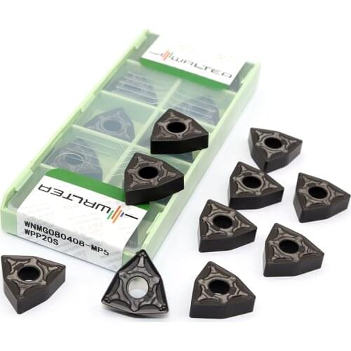 WNMG080408 MP5 WPP20S Carbide Inserts High Quality External Turning Tool WNMG 080408 CNC Lathe Cutter Tools For Steel