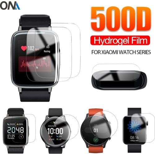 Protective Film for Xiaomi YouPin Haylou LS02 LS01 Solar LS05 Color Mi Band 6 5 4 3 2 Smart Watch Screen Protector (Not Glass)