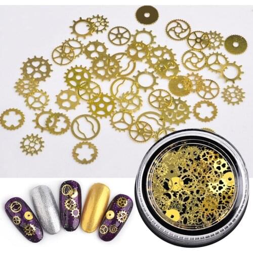 2021 Metal Accessories for Nail Art Decorations Fashion Art Accessories for Manicure New Nails Props and Tools