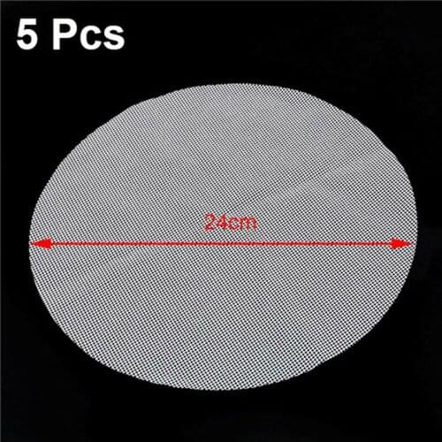 5*steamer Mat Kitchen Non-Stick Silicone Steamer Mesh Round Pad Reusable Dumplings Mats For Kitchen Dining