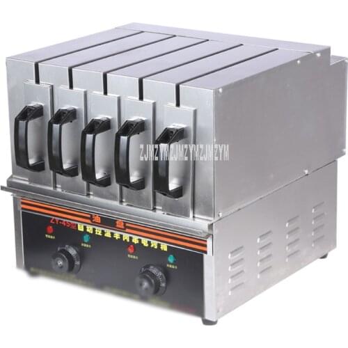 5 Row Far Infrared Smokeless Barbecue Oven Meat Mutton String Skewer BBQ Grill Commercial Electric Roasting Cabinet Baking Oven