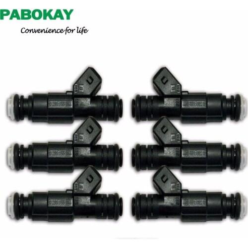 6 Pieces X FOR FORD FUEL INJECTORS - FALCON AU 4.0L FAIRLANE LTD 3.8L 0280155844