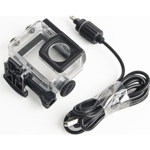 LANBEIKA For SJCAM Accessories Motorcycle Waterproof Case Housing Charging Case With USB Cable For SJCAM SJ6 Legend Camera