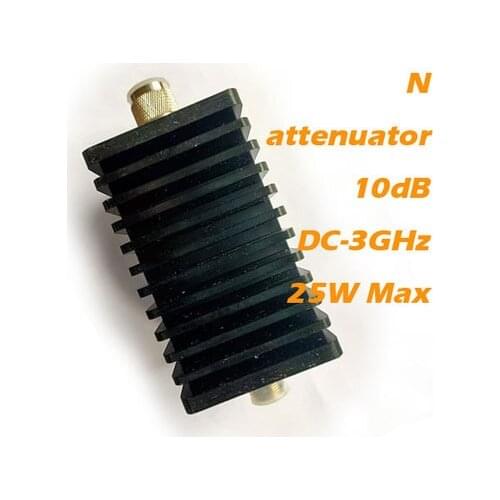 10dB N type Attenuator - 25W for tinySA and nanoVNA -- No.HG127