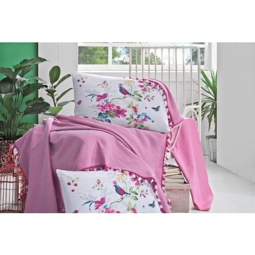 Anemons Tassels Cover-Fuchsia (Double)