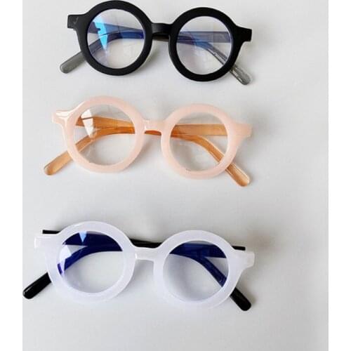 Retro Fashion Children Round Anti-Blue Light Glasses Optical Glasses Frame 50363