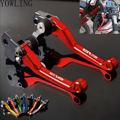 For HONDA CR125R 1992 1993 1994 1995 1996 1997 1998 1999 2000 2001 2002 2003 Motocross Pivot Handle Brake Clutch Levers Dirtbike