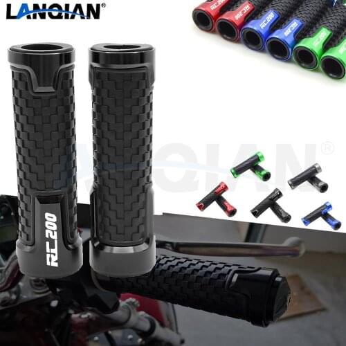 For RC200 200 7/8''22MM Motorcycle Handlebar Grips Hand Bar Grips 200 RC 200 2014 2015 2016 2017 2018 2019 Parts