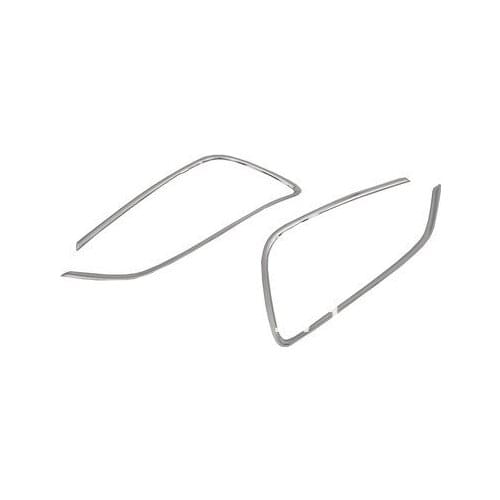 Chrome Front Fog Light Trim For Hyundai Santa Fe 2013 up