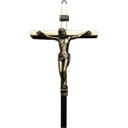 Catholic Cross Crucifix Saint Wall Cross Jesus Christ Church Religious Prayer XX9B