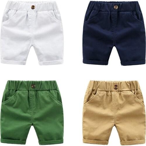 Solid colors Kids Trousers New girls clothes Children Pants for baby boys pants size90~130 summer beach woven pants clothes
