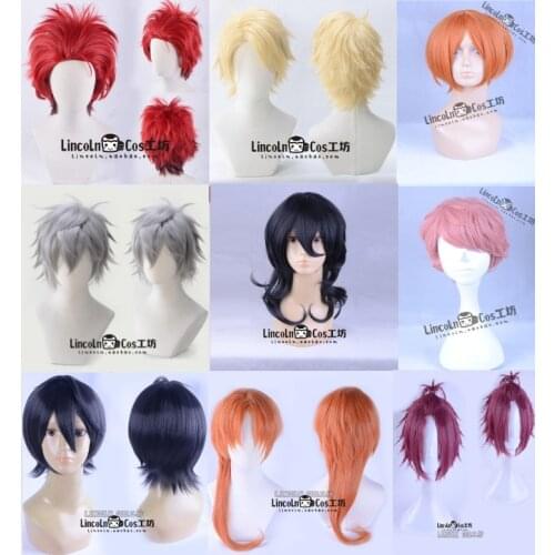 Happy Ensemble Stars Sakuma Rei Switch Aoba Tsumugi Sakasaki Natsume Sena Izumi Mikejima Madar anime Cosplay Costume Wig +CAP