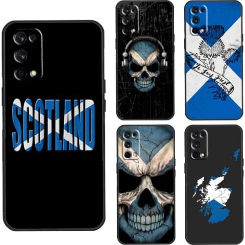 Scotland Scottish Flag Case For OnePlus 8T 7T Nord 7 8 9 Pro Cover For Realme 8 7 6 Pro Q3 C3 C11 C15 C21 GT Neo