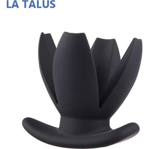 Silicone Anal Dilator Opening Butt Expander Speculum Anal Plug Adult Sex Toy sEasy to insert be gentle to your anal