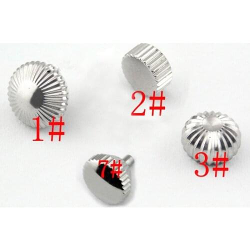 1PC Stainless Steel Watch Crown watch Movement Crown For 6497 6498 ST36 Watchmaker Repair Tool Parts