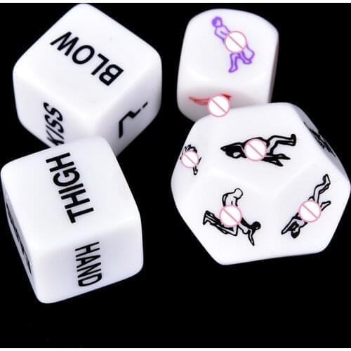 1pcs Funny Sex Dice 12 Positions Sexy Romance Love Humour Gambling Adult Games Erotic Craps Pipe For Couples