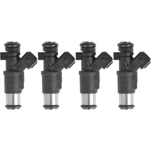 4Pcs Petrol Fuel Injector 1984E0 01F002A 0280156357 348001 for Peugeot 106 206 306 Partner 01F002A For Citroen Berlingo C2