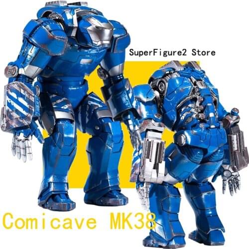 Comicave 1:12 Superalloy MK38 Gamma Movable and luminous figure Doll collection Action Figure